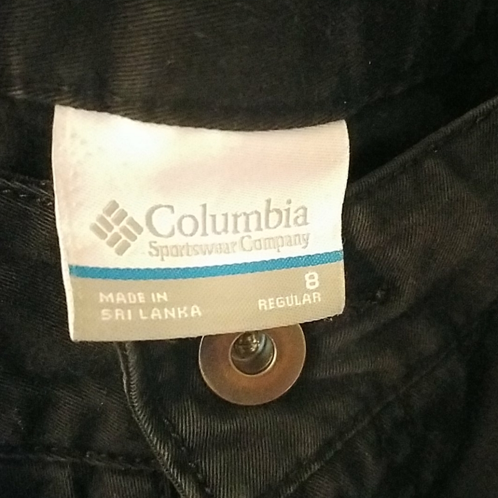 Columbia 8 womens black pants, REI